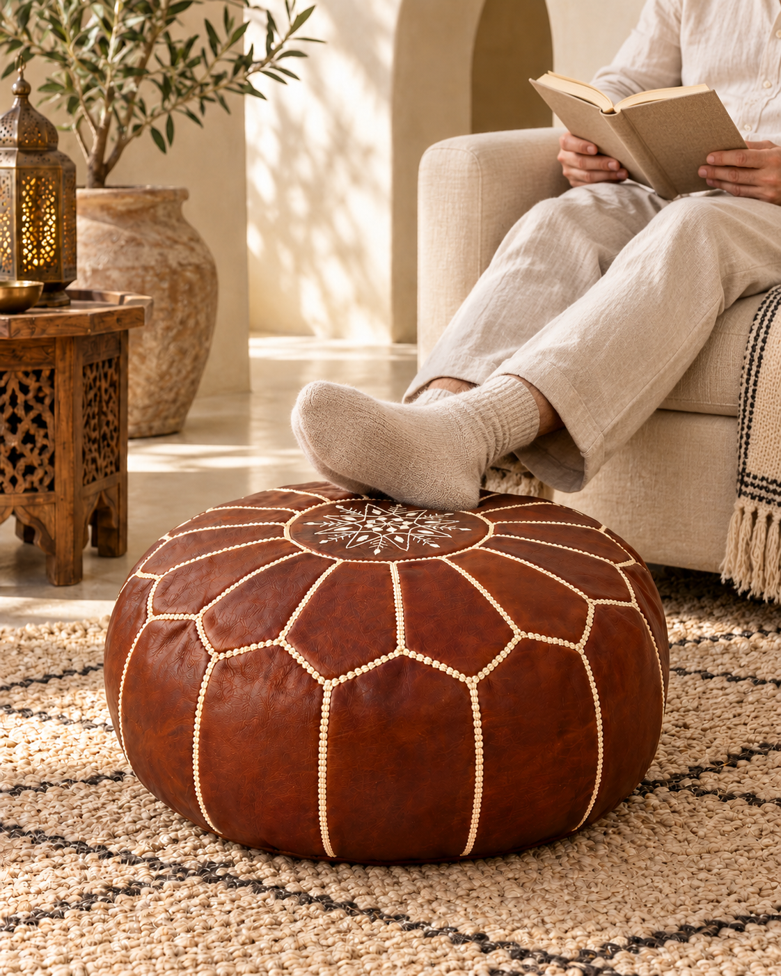 The Najma Pouf